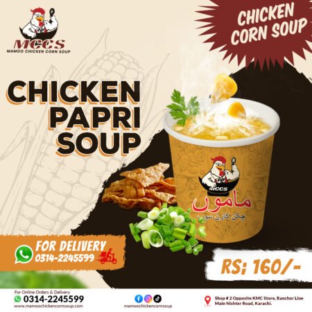 Chicken Papri Soup